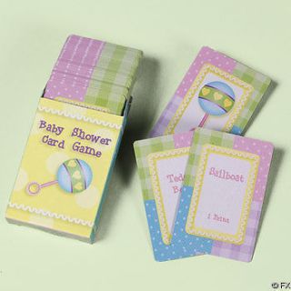 BABY SHOWER CHARADES GAMES DECORATIONS FAVORS
