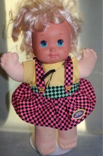 Magic Nursery Toddler Baby Doll in Orig. Outfit 1989 Vintage