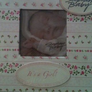 Stephan Baby Its a Girl PHOTO ALBUM BRAG BOOK holds 48 photos PINK w