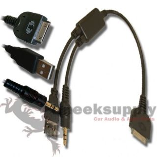 BMW iPOD iPHONE CABLE ADAPTER USB AUX INPUT 0440796 a54