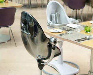 Chrome Worlds Highest Baby Chair with 3 position recline system