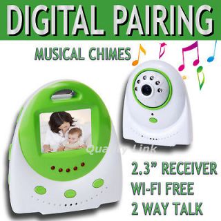 Digital Pair 2.3 Baby Monitor IR Video Camera Intercom