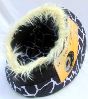 Cat Igloo Cave Bed Kitten Snuggle Pet Pad Warm Dog House 40cm NEW
