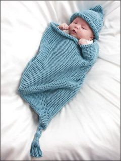Baby Crochet Patterns Doll Prop Blanket Newborn Bag Sac Sack Book