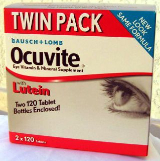 OCUVITE 240 Tabs, with Lutein, Essential for EYES Ling Expiration Date