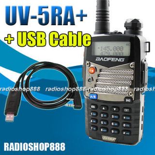 BAOFENG Dual band radio UV 5RA Plus VHF/UHF 136 174 / 400 480 UV 5R