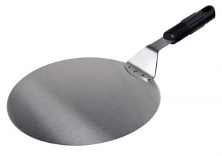 NEW Round Pizza Peel Stainless Steel Paddle Spatula