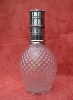 First Lampe BERGER lamp in glass BACCARAT (1910 1920)