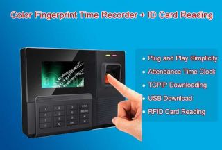 USB+RFID Biometric Fingerprint Time Attendance Scanner