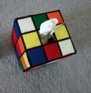 Tissue Box Cover & Free Magnet as seen on  Big Bang Theory Rubix