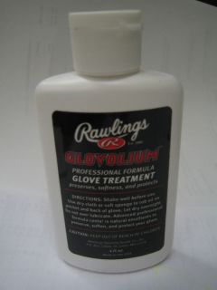 Glove Oil Leather Conditioner Rawlings Glovolium Baseball Softball