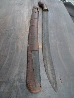 SUMBAWA Antique Golok Sword Knife Parang Weapon Arms Lesser Sunda Bali