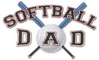Softball T Shirt Softball Dad Bats & Ball Tee Hoodie Sweatshirt Long