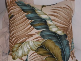 100% Cotton Tropical Hawaiian Barkcloth Fabric SLIPCOVER ~Banana