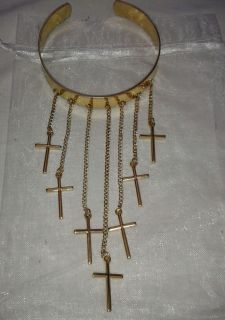cross upper Arm Cuff Tribal Boho Ibiza Marbs Armlet Bangle Jewellery