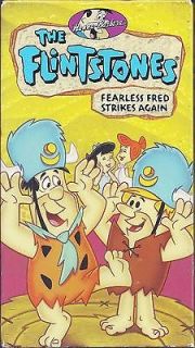 Flintstones   Fearless Fred Strikes Again (VHS, 1994) Hanna Barbera