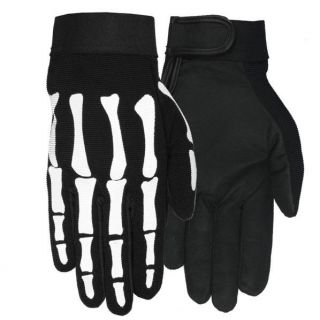 Skeleton Mechanics Motorcyle Biker Gloves (Introductory Price)