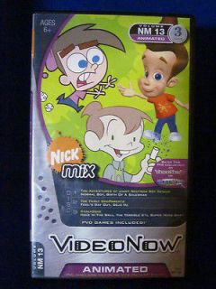 VideoNow Nick Mix MN 13 3 Disc PVD Jimmy Neutron Fairly and OddParents