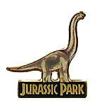 Jurassic Park Brachiosaurus Dinosaur Metal Pin