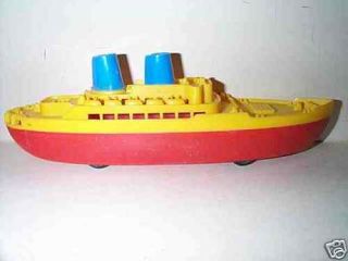 RENWAL 1950S LARGE OCEAN LINER CRUISE SHIP TOY BOAT