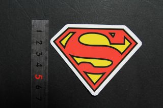 CLASSIC SUPERMAN SKATEBOARD WINDOW GUITAR DECAL VINYL STICKER (NO.53)