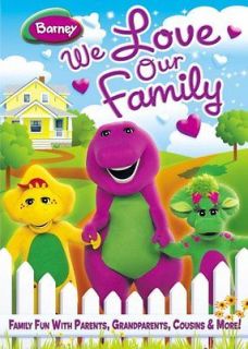 BARNEY WE LOVE OUR FAMILY New Sealed DVD