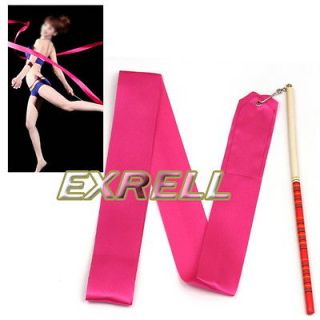 4M Dance Ribbon Gym Rhythmic Art Gymnastic Ballet Streamer Theater