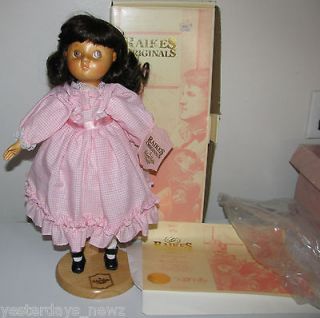 1989 Raikes Originals Molly Little Girl 15 Bear Doll with Box & CoA