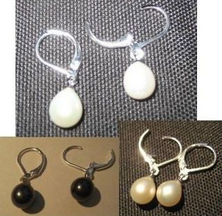 hoop with bead earrings