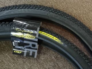 GT Wing Tires 20x1.75 a pair BMX Park Freestyle Trail Bike Black GT