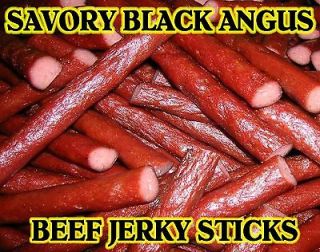 Premium Black Angus Beef Jerky Sticks ORIGINAL 2 Pounds