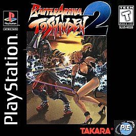 Battle Arena Toshinden 2 Sony Playstation PS1 w/Manual GREAT