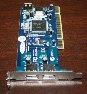 belkin USB 2.0 Hi Speed 3 Port Low Profile PCI Card Model F5U219 LP