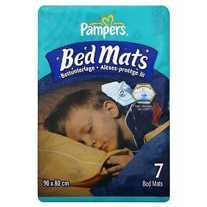pampers bed mats/waterproo​f sheet,7x bed mats/nappie training