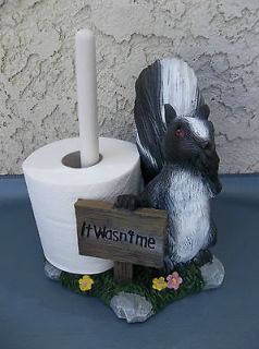 Newly listed BATHROOM SKUNK IT WASNT ME PAPER TOWEL TOILET TISSUE