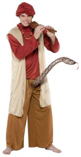 Mens SNAKE CHARMER Stag night party fancy dress costume