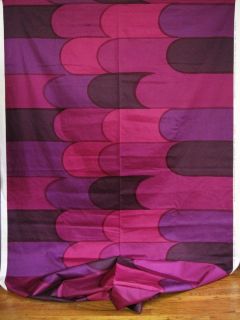 Nostosilta Purple Cotton Batiste Sateen Print Fabric per yard
