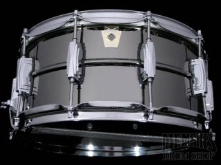 Ludwig 14 x 6.5 Black Beauty Supraphonic Snare Drum