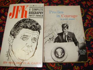 JFK A COMPLETE BIOGRAPHY 1917 1963 by WILLIAM CARR + PROFILES IN