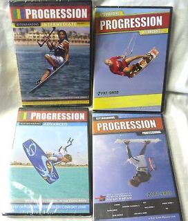 Kiteboarding Progression 4 DVD Combo. kitesurf, kitesurfing, kiteboard