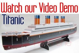 18 35 PCS 3D Puzzle  Royal Mail Steamship RMS TITANIC Olympic Class