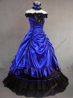 Southern Belle Civil War Lolitta Ball Gown Wedding Dress Reenactment