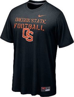 mens S Nike oregon state beavers football weight room bench press t
