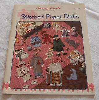 Stoney Creek Collection   Stitched Paper Dolls   Book 167   Cross
