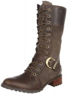 Womens 3728R Earthkeepers Bethel Buckle Mid Side Zip Boots [ Olive