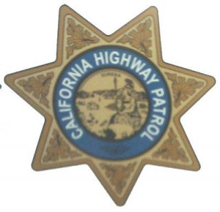 CHP CHiPS 1955 1998 Decal HIGHWAY PATROL