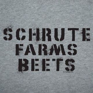 Dwight Schrute Farms Beets The Office Shirt funny L