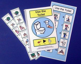 Potty Training Book and Potty Schedules, Autism PECS Toilet Speech