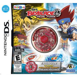 BEYBLADE METAL FUSION NINTENDO DS GAME   2010   SHIPS IN BOX NOT