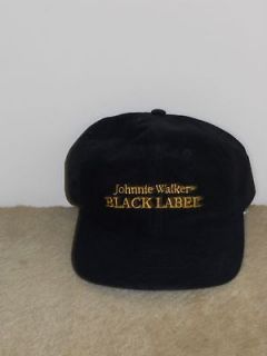JOHNNIE WALKER BLACK LABEL HAT ADJUSTABLE SIZE BAND